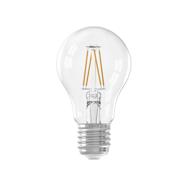 LED volglas Filament Standaardlamp 220-240V 4W 470lm E27 A60, Helder 2700K met sensor