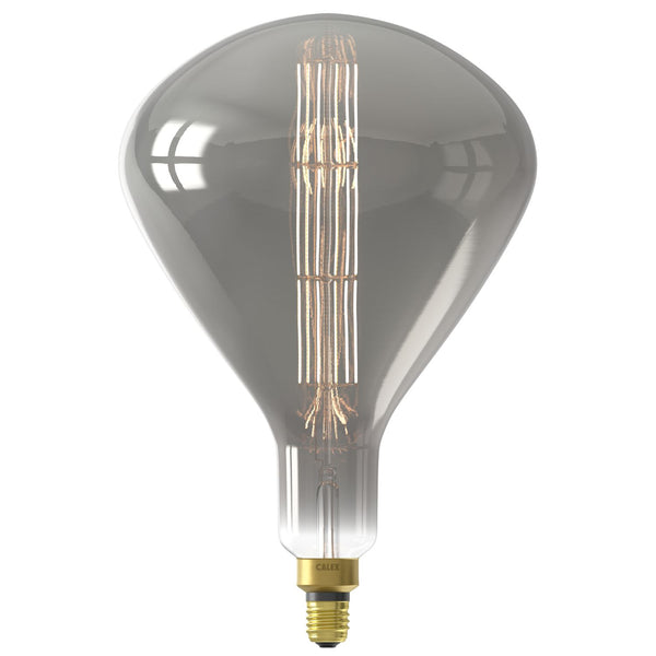 XXL Sydney Led lamp 220-240V 7.5W 250lm E27 R250, Titanium 1800K dimbaar