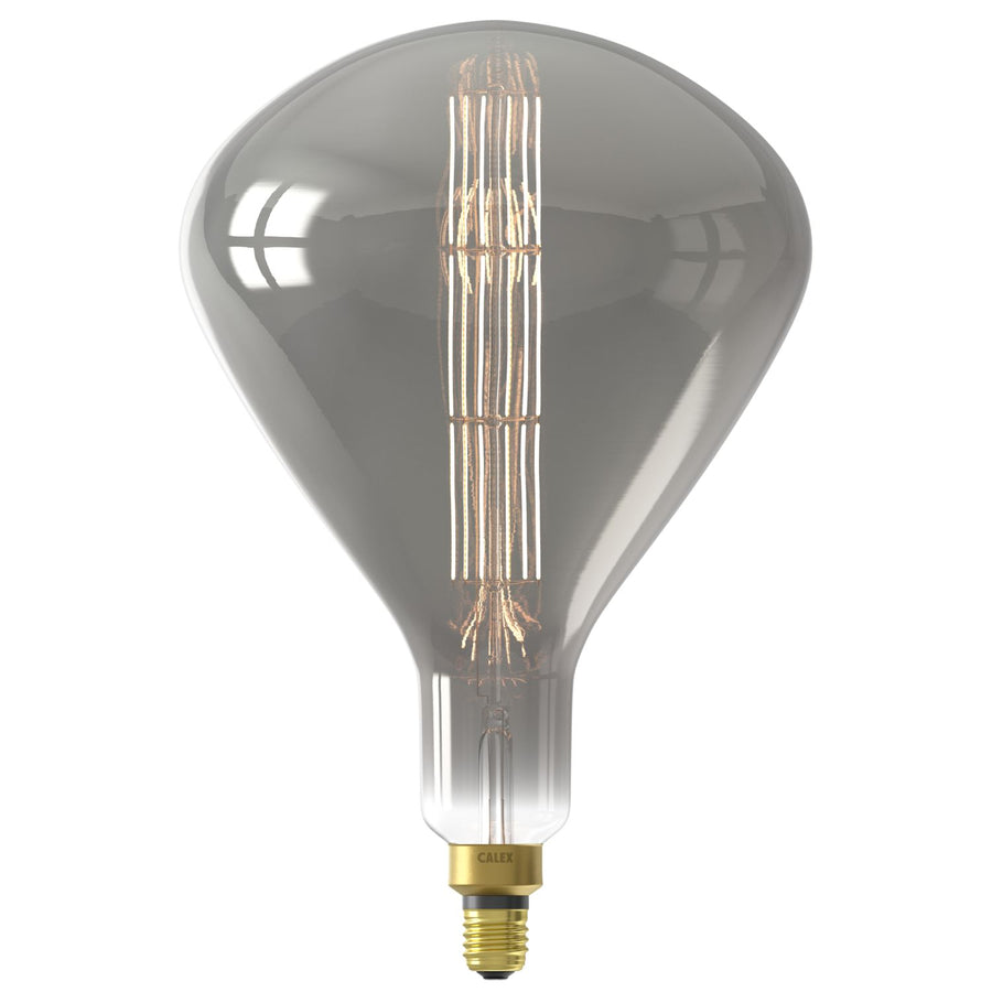 XXL Sydney Led lamp 220-240V 7.5W 250lm E27 R250, Titanium 1800K dimbaar