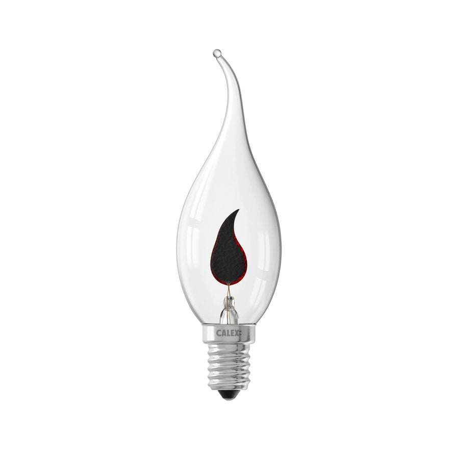 Tip Candle Lamp 220-240V 3W E14 flicker flame 35x126