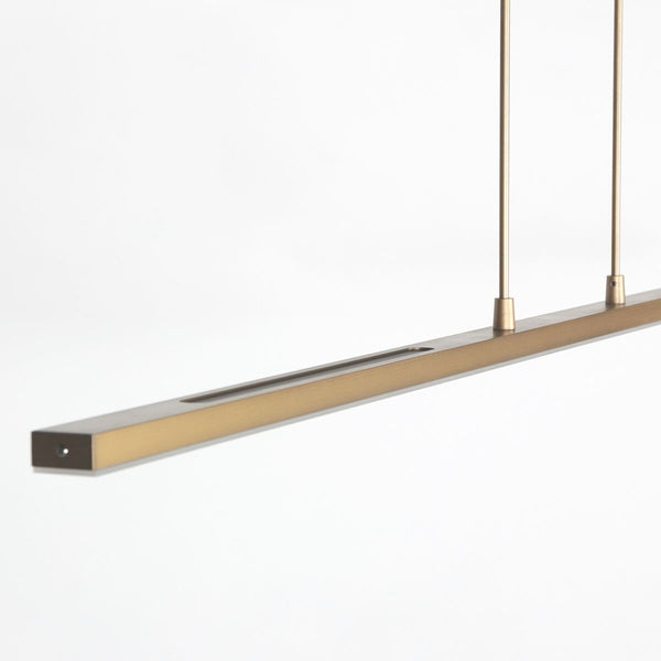 Hanglamp zelena 1482go gouden led lamp met instelbaar licht