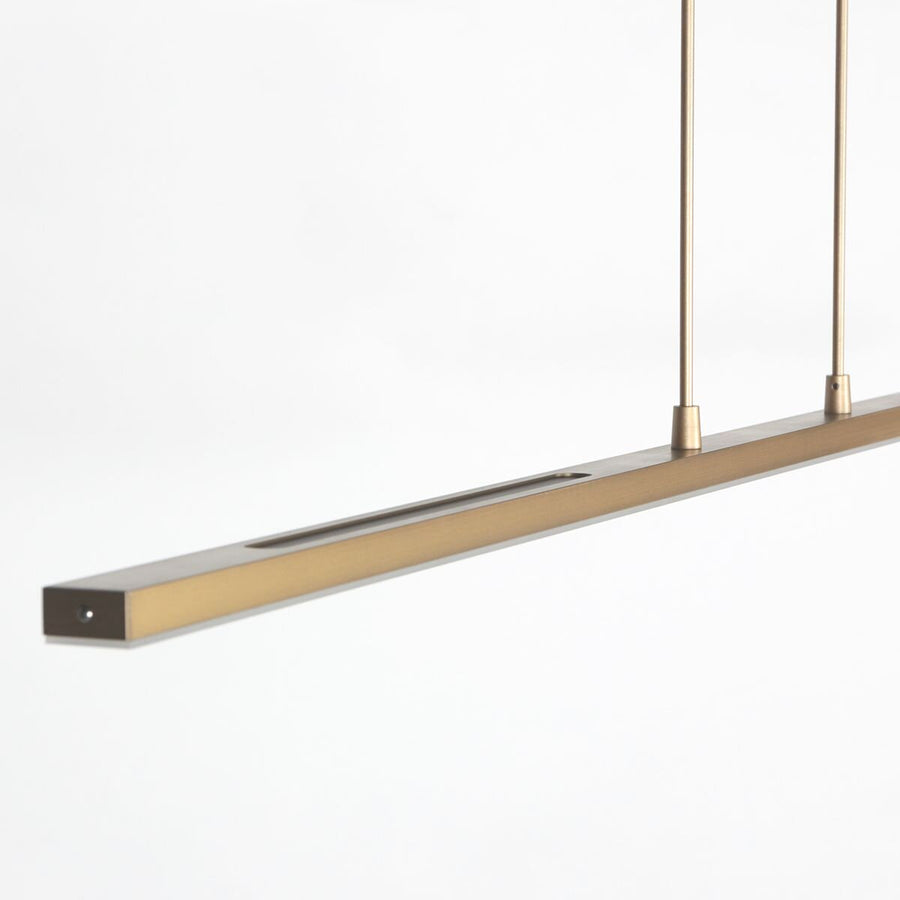 Hanglamp zelena 1482go gouden led lamp met instelbaar licht