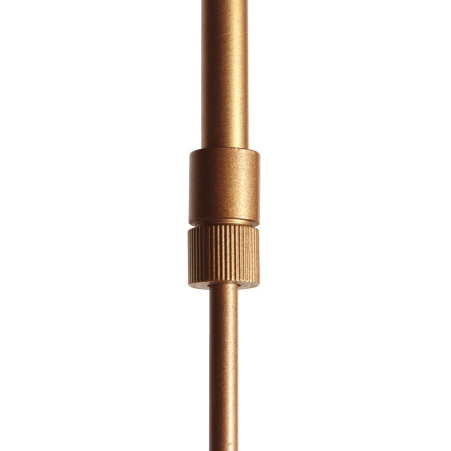 Hanglamp zelena 1482go gouden led lamp met instelbaar licht