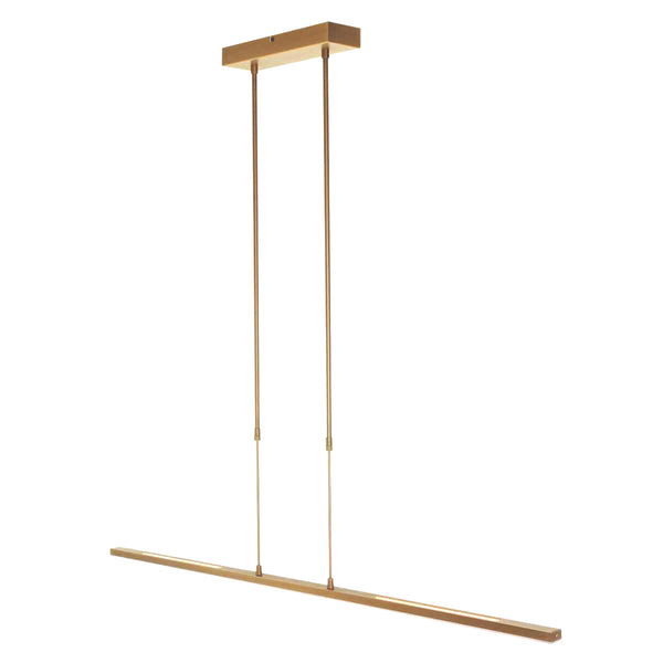 Hanglamp zelena 1482go gouden led lamp met instelbaar licht