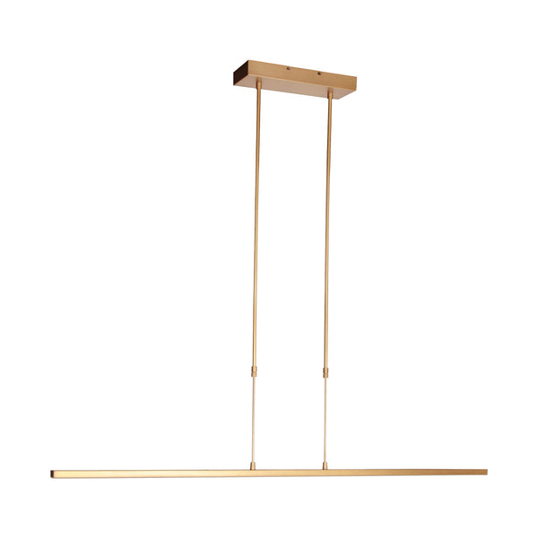 Hanglamp zelena 1482go gouden led lamp met instelbaar licht