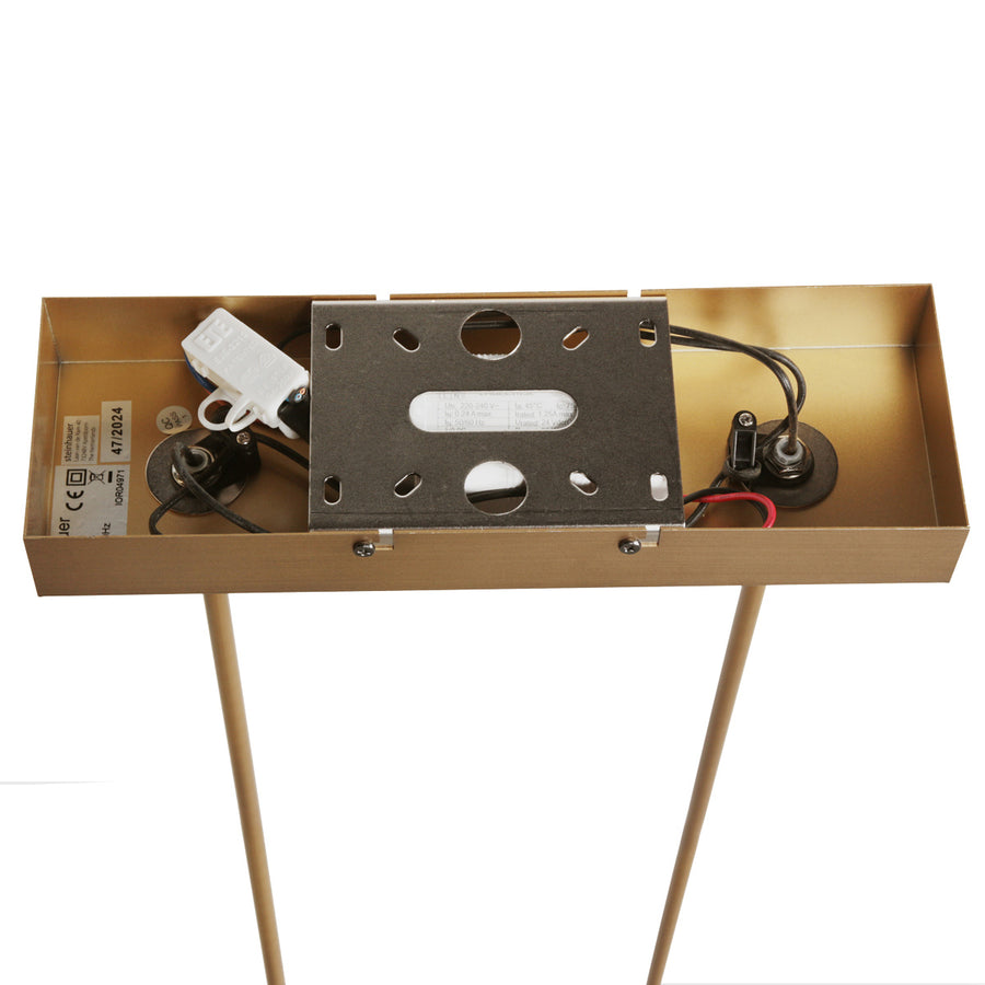 Hanglamp zelena 1482go gouden led lamp met instelbaar licht