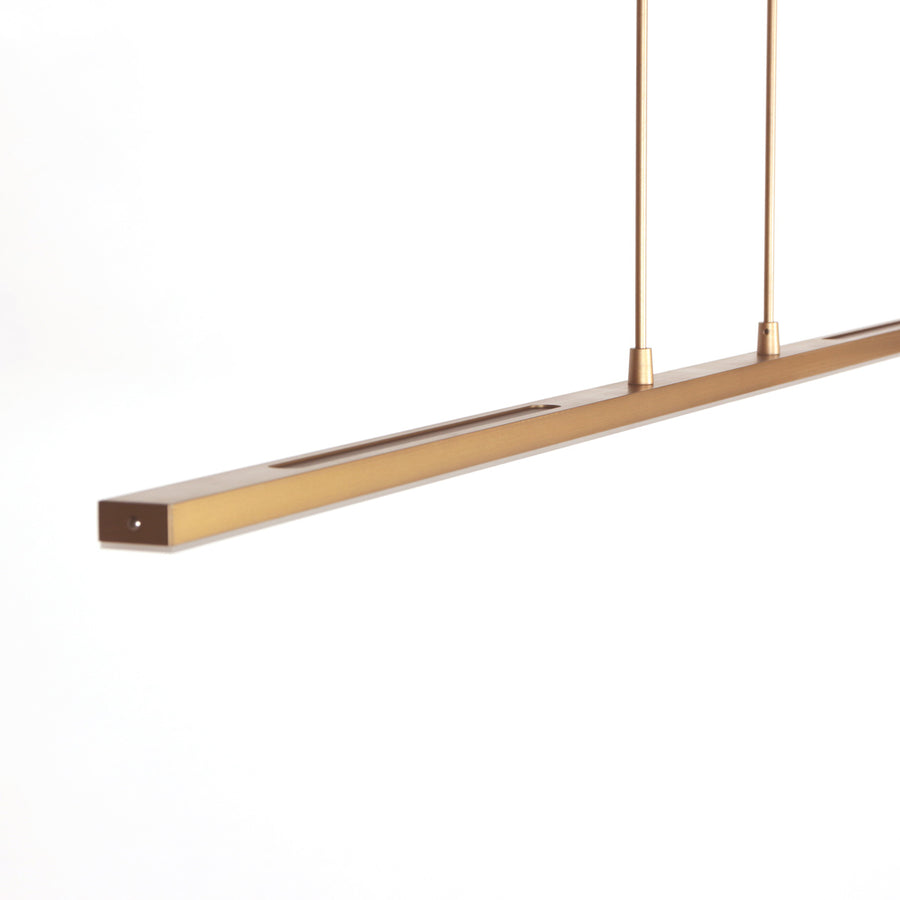 Hanglamp zelena 1482go gouden led lamp met instelbaar licht