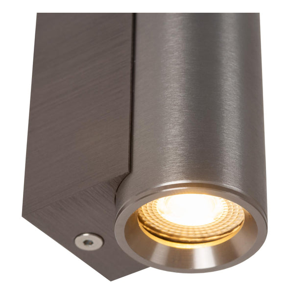 Lucide DUPLA wandspot GU10, ijzergrijs