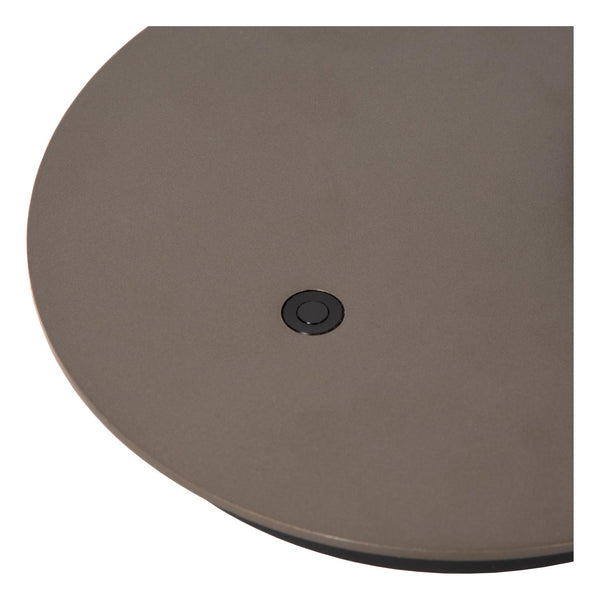 Lucide OGDEN dimbare LED-bureaulamp met 3 dimstanden, 7 W, ijzergrijs
