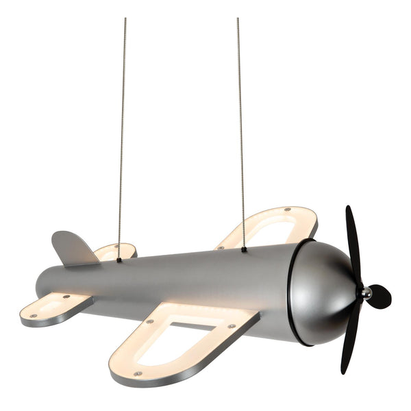 Lucide FOKKER LED-hanglamp 28 W, ijzergrijs