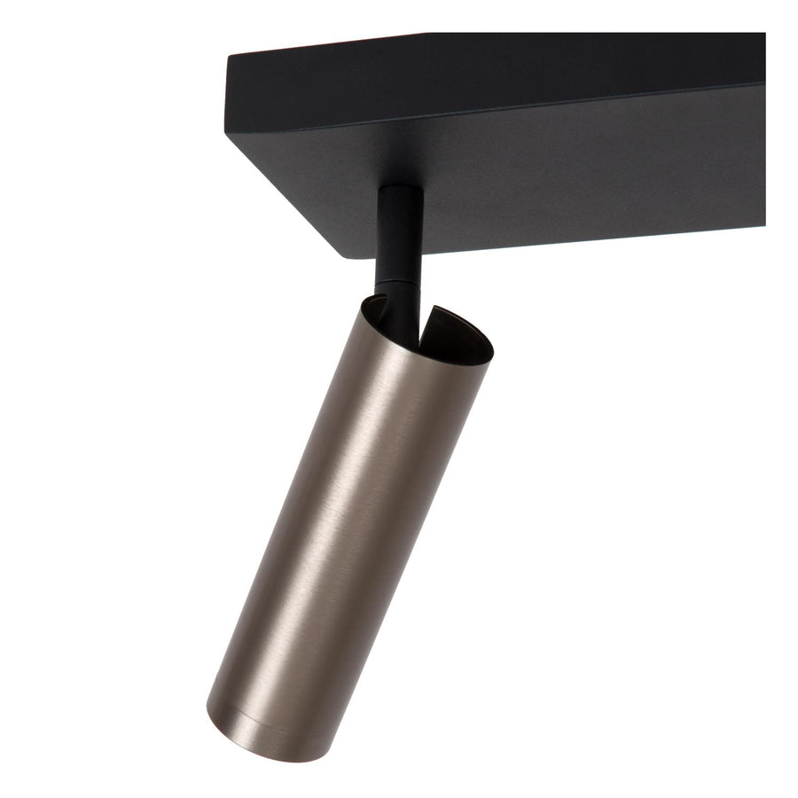 Lucide GRADO plafondspot 2 × GU10, ijzergrijs