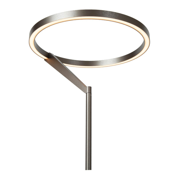 Lucide APPLAUSE dimbare LED-vloerlamp Ø 33 cm, 2700–4000 K, ijzergrijs