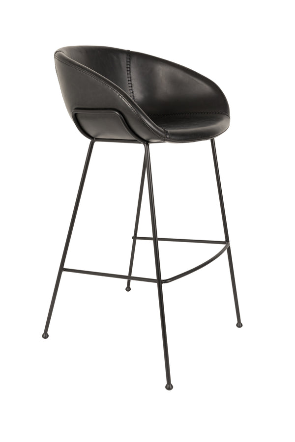 Barkruk Feston Zwart (set van 2)