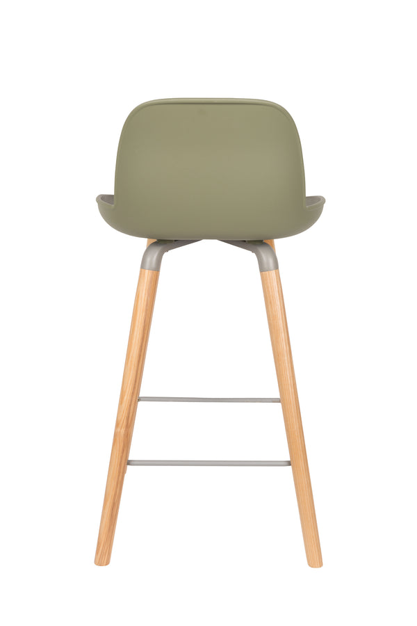 Albert kuip barkruk rugleuning 65 cm groen (set of 2)