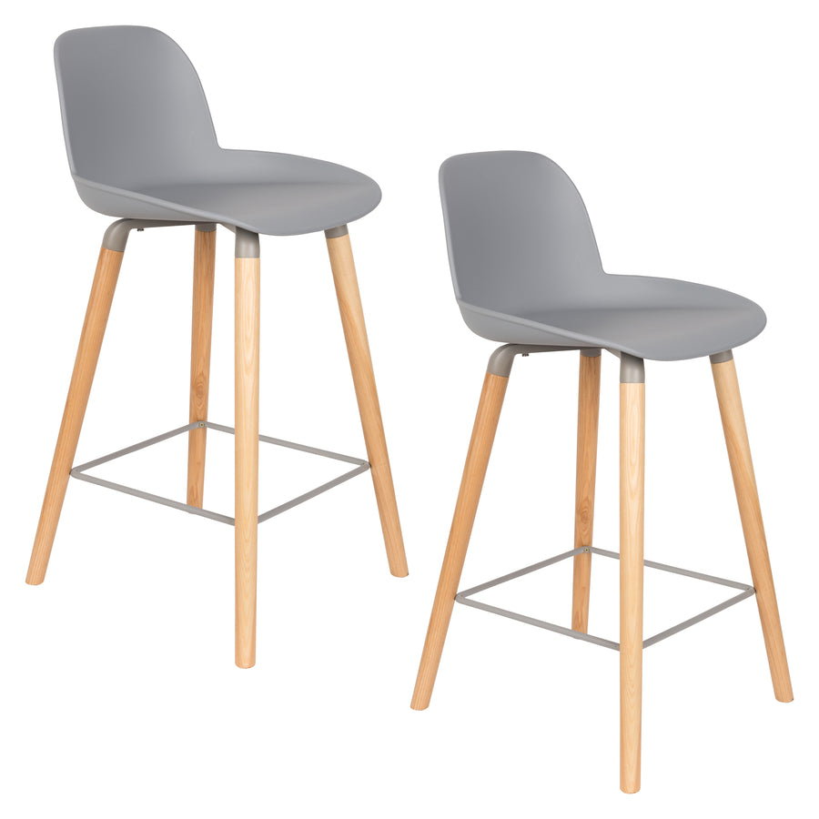Albert kuip barkruk rugleuning 65 cm groen (set of 2)