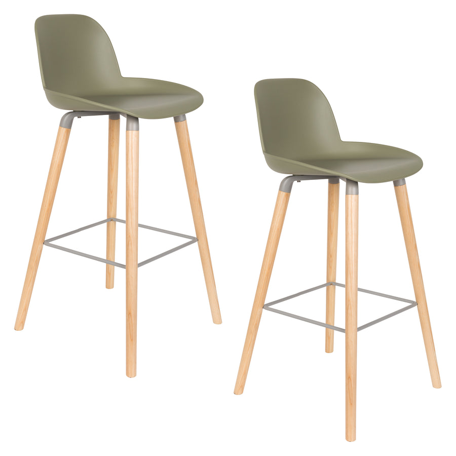 Barkruk Albert Kuip Groen (set van 2)