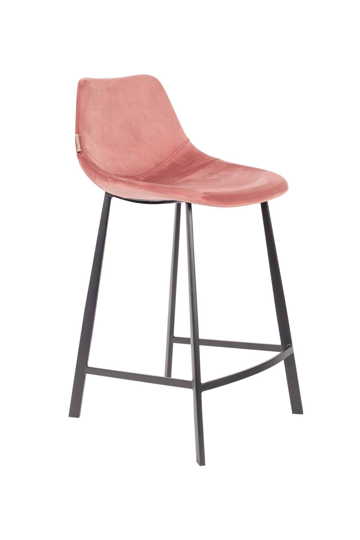 Counterkruk Franky Fluweel Oud Roze (set van 2)