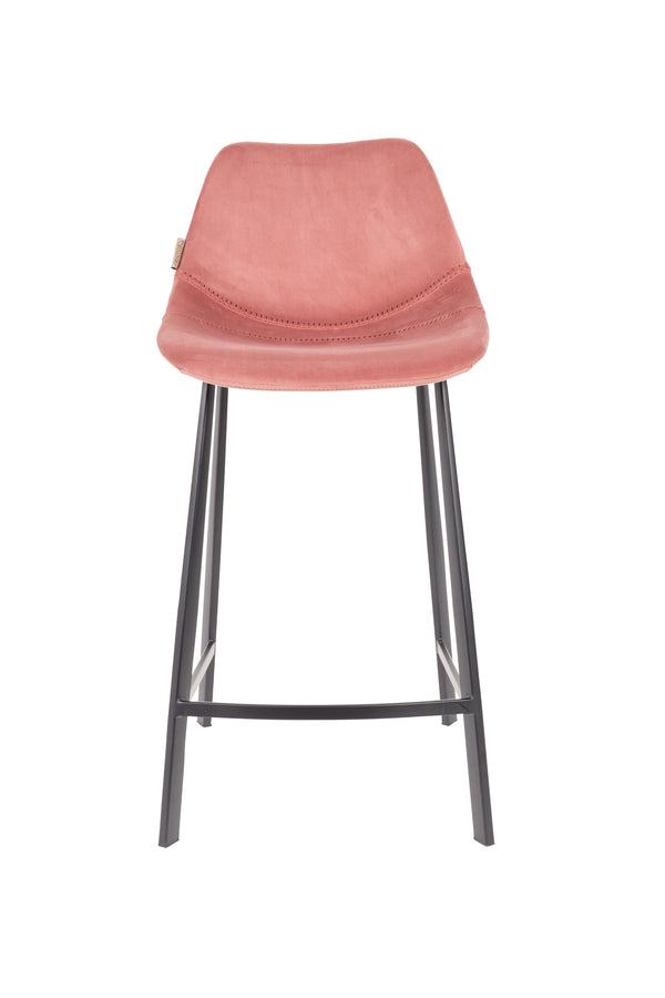 Counterkruk Franky Fluweel Oud Roze (set van 2)