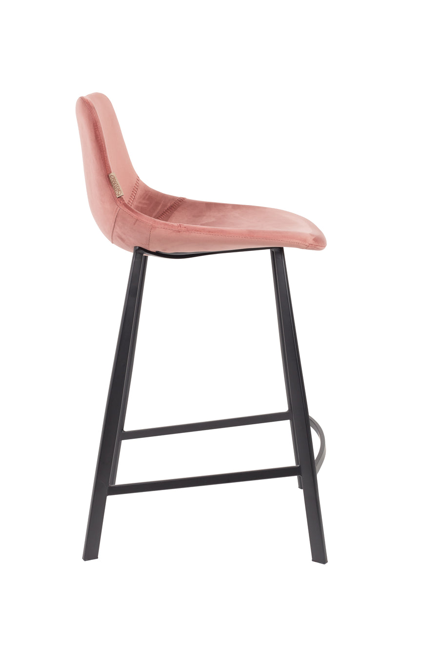 Counterkruk Franky Fluweel Oud Roze (set van 2)