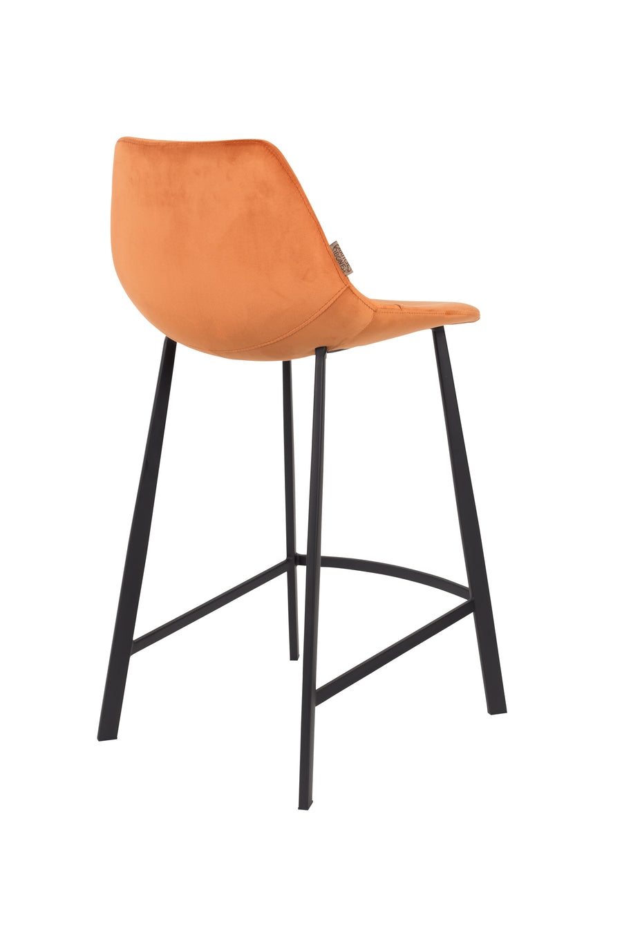 Counterkruk Franky Fluweel Oranje (set van 2)