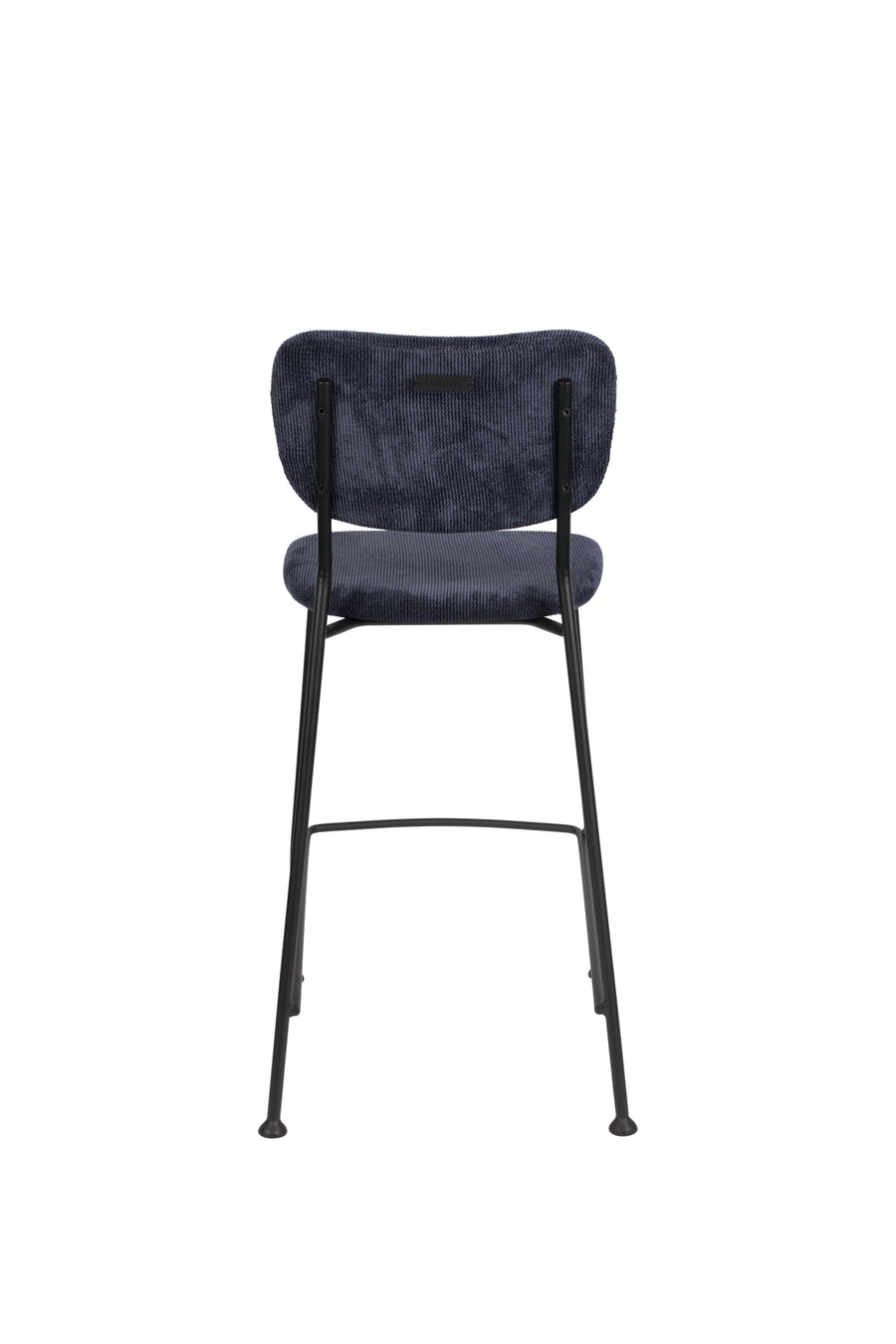 Benson barkruk rugleuning 64,5 cm donkerblauw (set of 2)