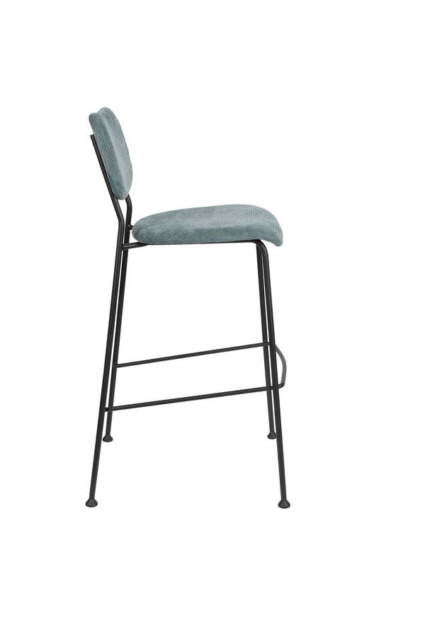 Barkruk Benson Grijs Blauw (set van 2)