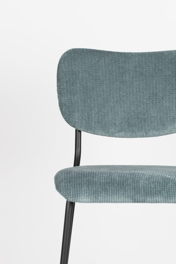 Barkruk Benson Grijs Blauw (set van 2)