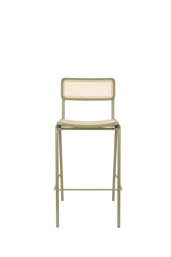 Barkruk Jort Groen/Naturel (set van 2)