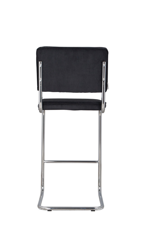 Barkruk Ridge Rib Zwart 7a