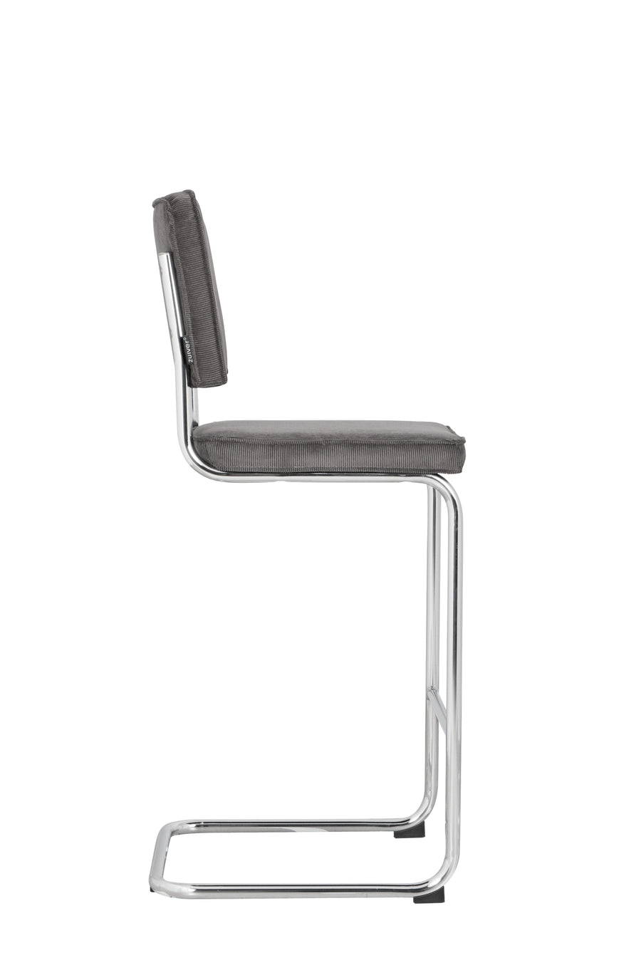 Barkruk Ridge Rib Grijs 6a