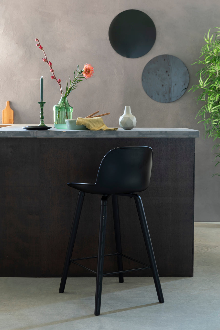 Counterkruk Albert Kuip Alles Zwart (set van 2)