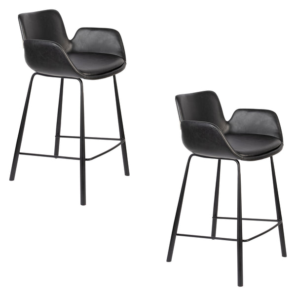 Counterkruk Brit Ll Zwart (set van 2)