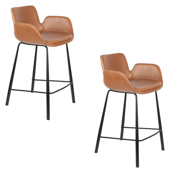 Counterkruk Brit Ll Bruin (set van 2)