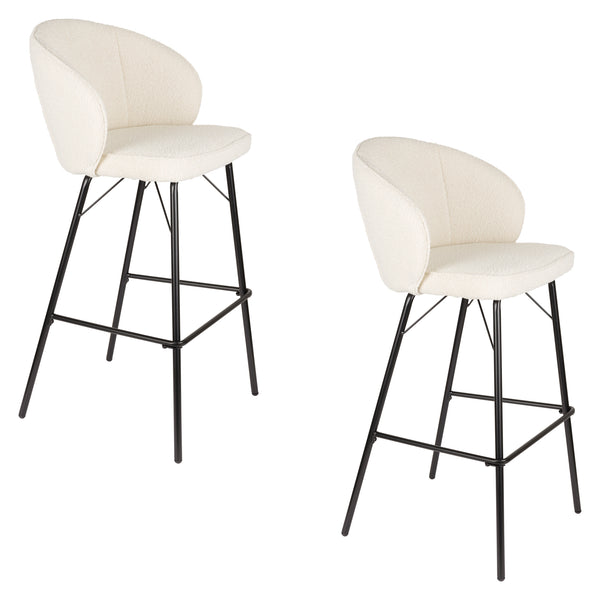Barkruk Joa Wit (set of 2)