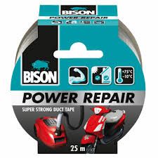 Bs Power Repair Tape Grijs 25m