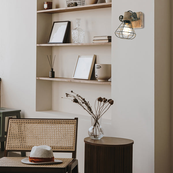 Groene wandlamp / spot geurnesey 1578g met e27 fitting