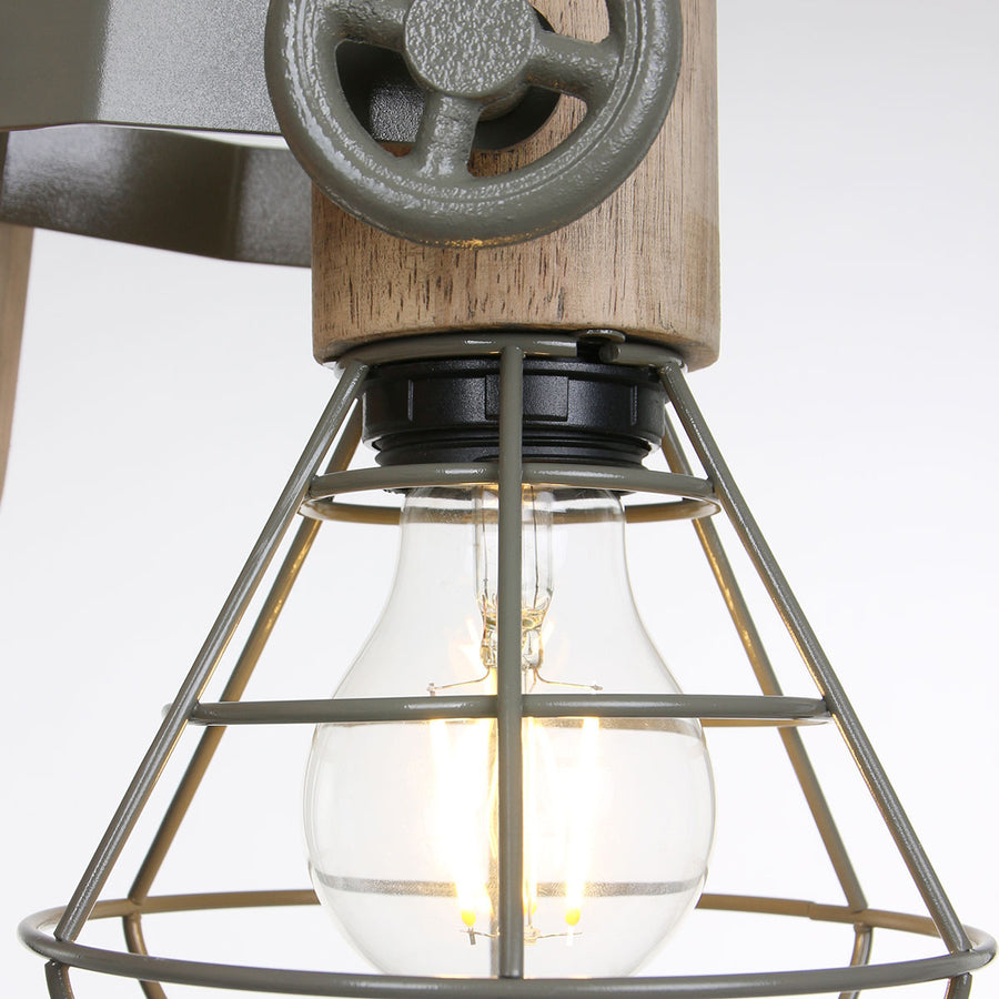 Groene wandlamp / spot geurnesey 1578g met e27 fitting