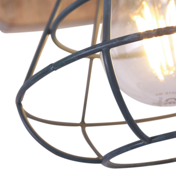 Grijze wandlamp / spot geurnesey 1578gr met e27 fitting