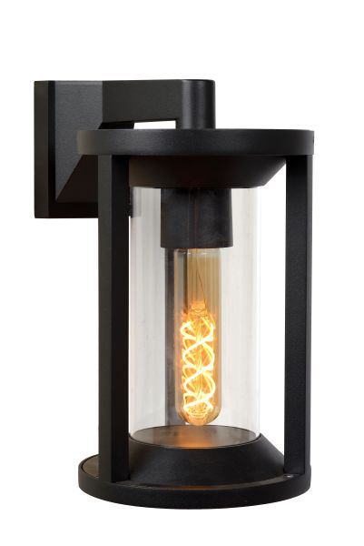 Wandlamp Buiten 1xE27 IP65 Zwart