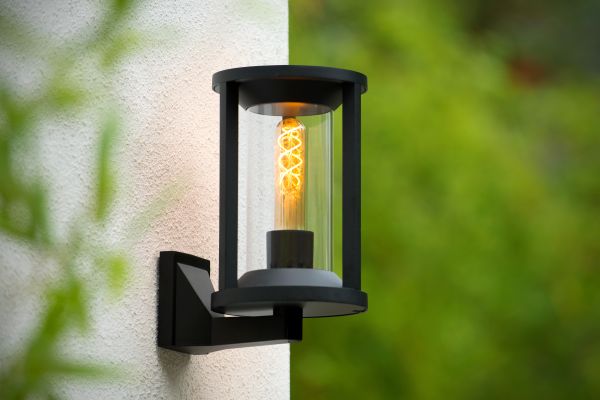 Wandlamp Buiten 1xE27 IP65 Zwart