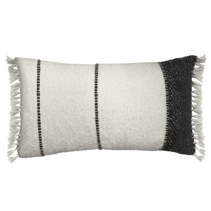 Malagoon sierkussen berber - wit - 35x60cm