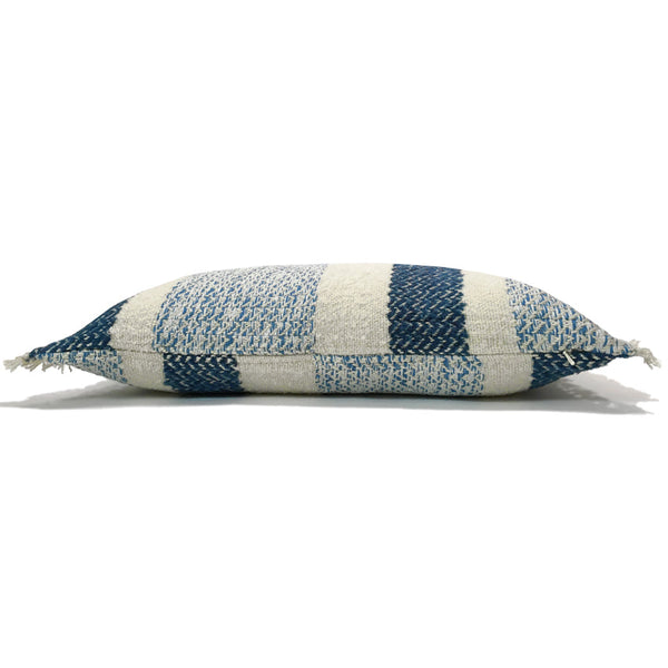 Malagoon sierkussen berber - blauw - 35x60cm