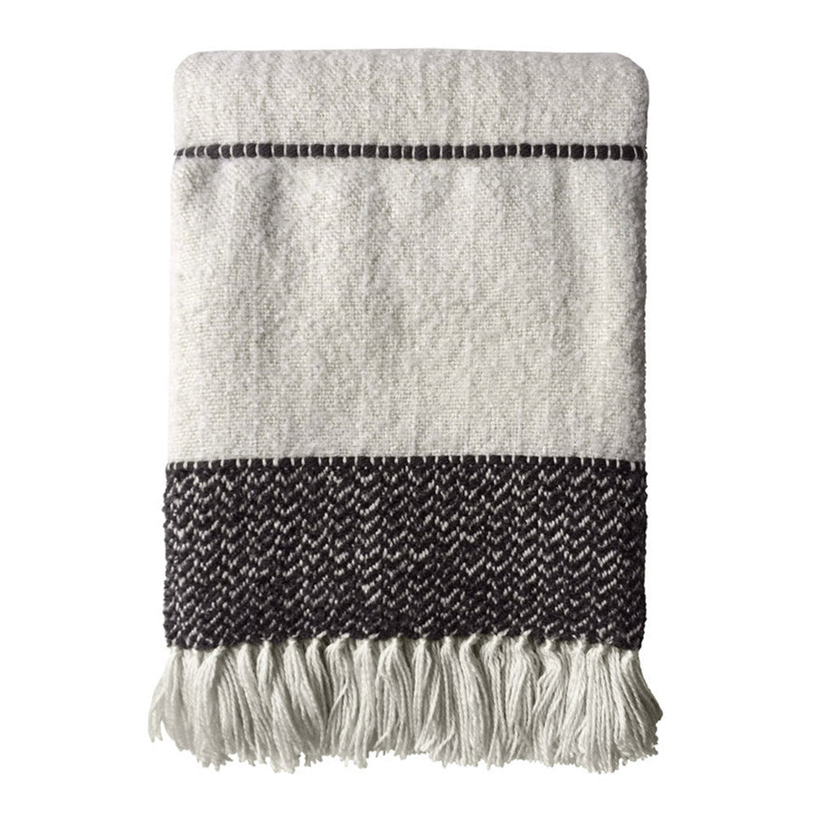 Malagoon plaid berber - wit - 125x150cm
