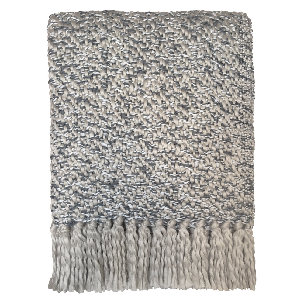 Malagoon plaid sand - beige mélange - 125x150cm