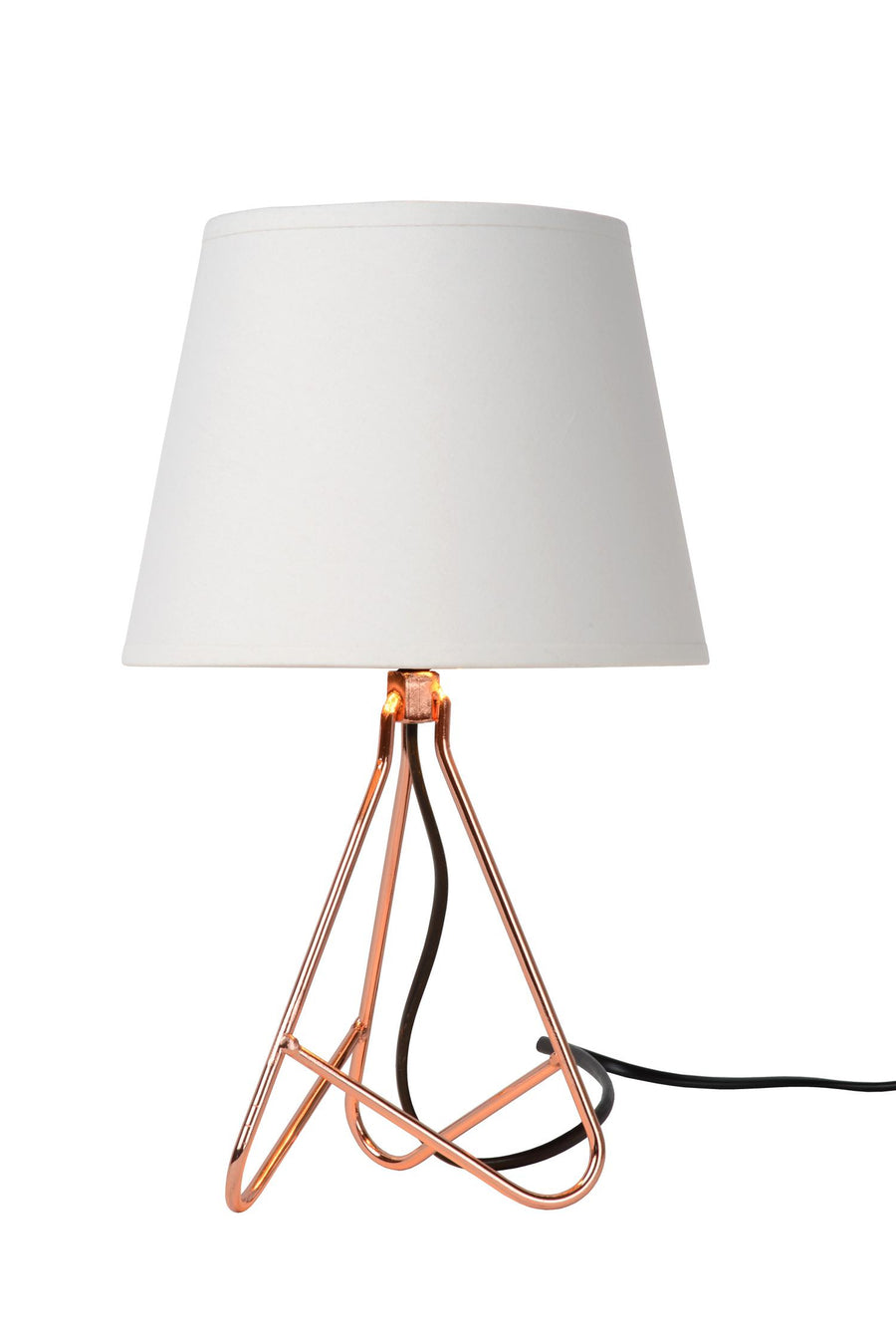 Lucide GITTA tafellamp Ø 17 cm, E14, koper