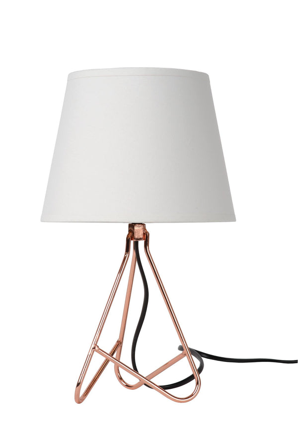 Lucide GITTA tafellamp Ø 17 cm, E14, koper