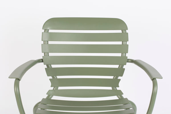 Tuinfauteuil Vondel Groen (set van 2)