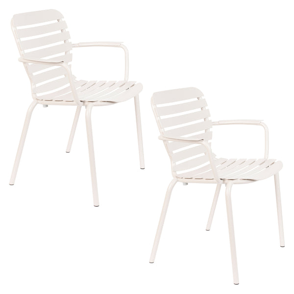 Tuinfauteuil Vondel Clay (set van 2)