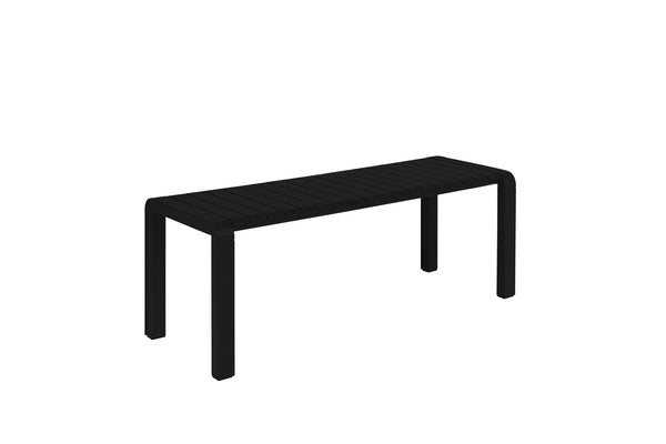 Tuinbank Vondel 129,5x45 Zwart