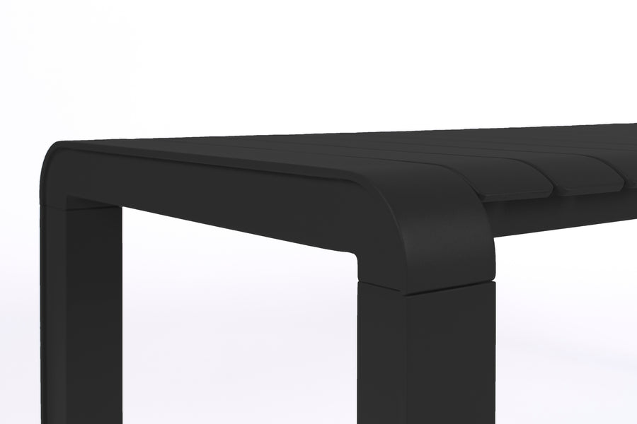 Tuinbank Vondel 129,5x45 Zwart
